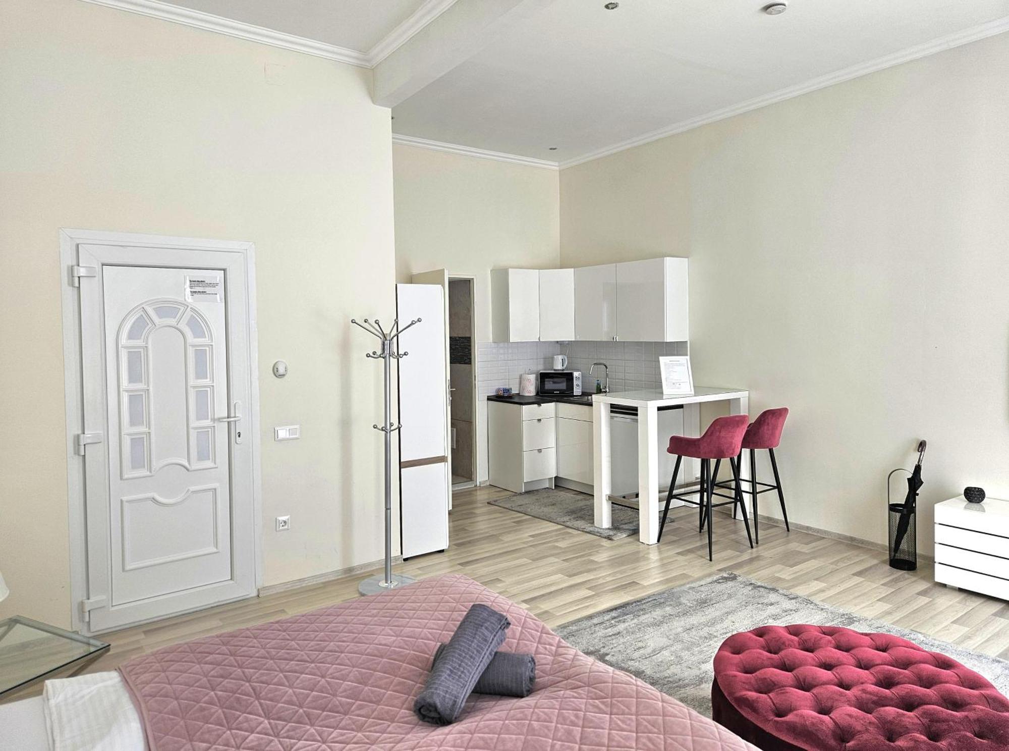 Designer Downtown Gem Lejlighed Budapest Eksteriør billede